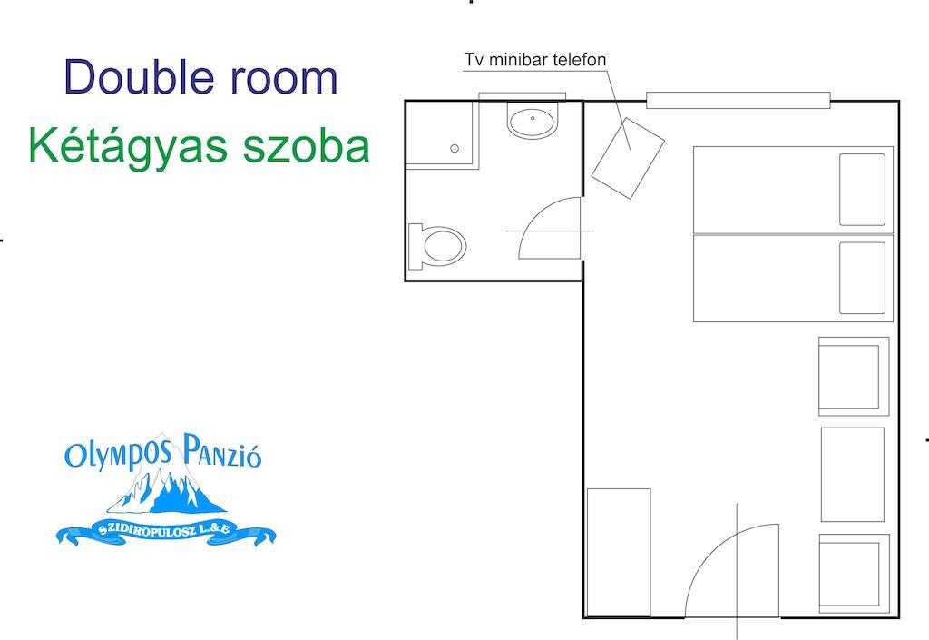 Olympos Panzio Hotel Budaörs Cameră foto